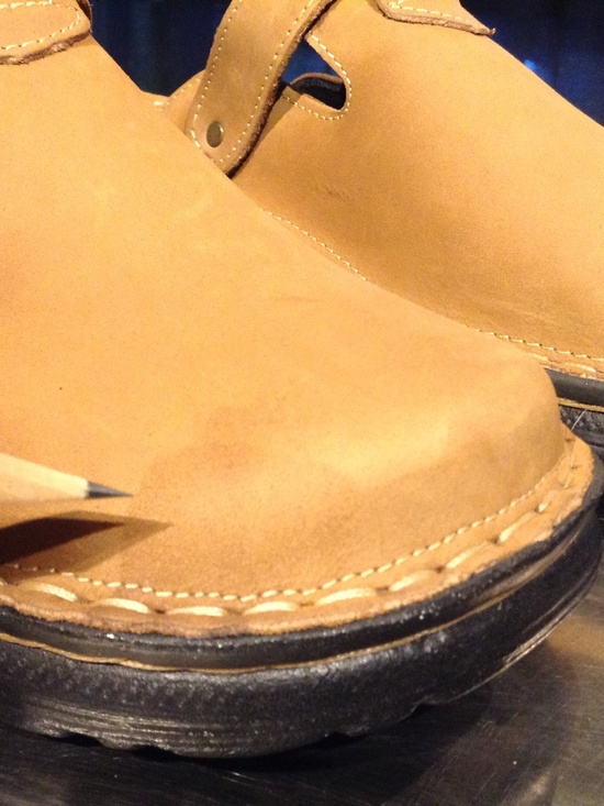 NWT Jerusalem Sandals Sz 9 Mens / 11.5 Wmn. Brown Leather Slip-On Buckle Unisex main image 4